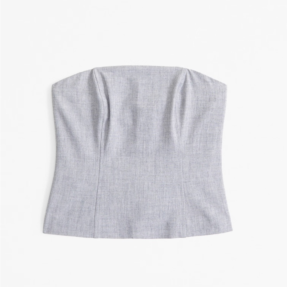 Abercrombie & Fitch Tailored Tube Top Size Medium - Picture 5 of 11